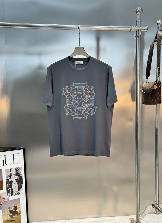 Hermes Men HERM*S Hermes26s New T. 190g. M-3 XL S 4 XL 174/145 — Premium Replica — photo 2