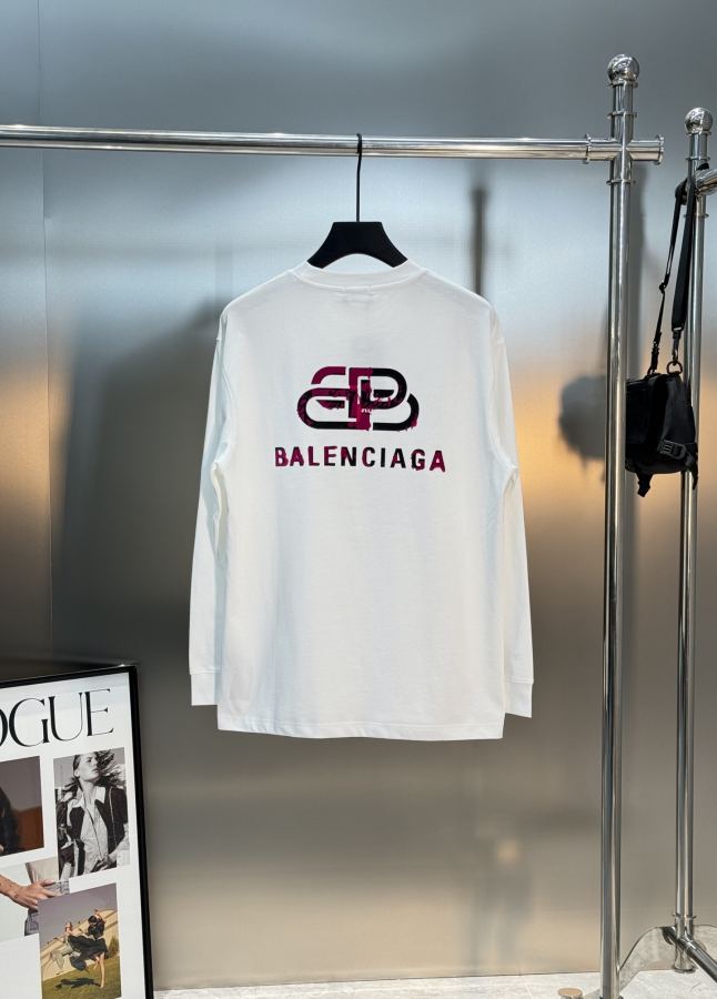 BALENCIAGA men BALENCIAGA T New Arrival 300g “BB” get√ S-3 XL 175 | 145 L — 1:1 Replica — photo 8
