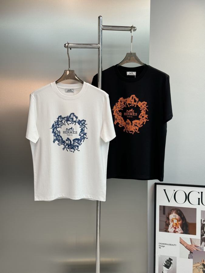 Hermes Men Hermes New T. LOGO M-4 XL 175/145 XL — 1:1 Replica — photo 2