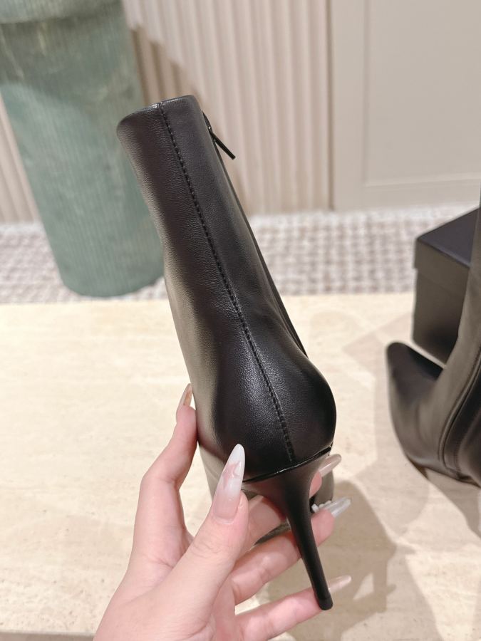 YSL women's shoes YSL Yvette Saint Laurent logo — 1:1 Replica For Sale — photo 8