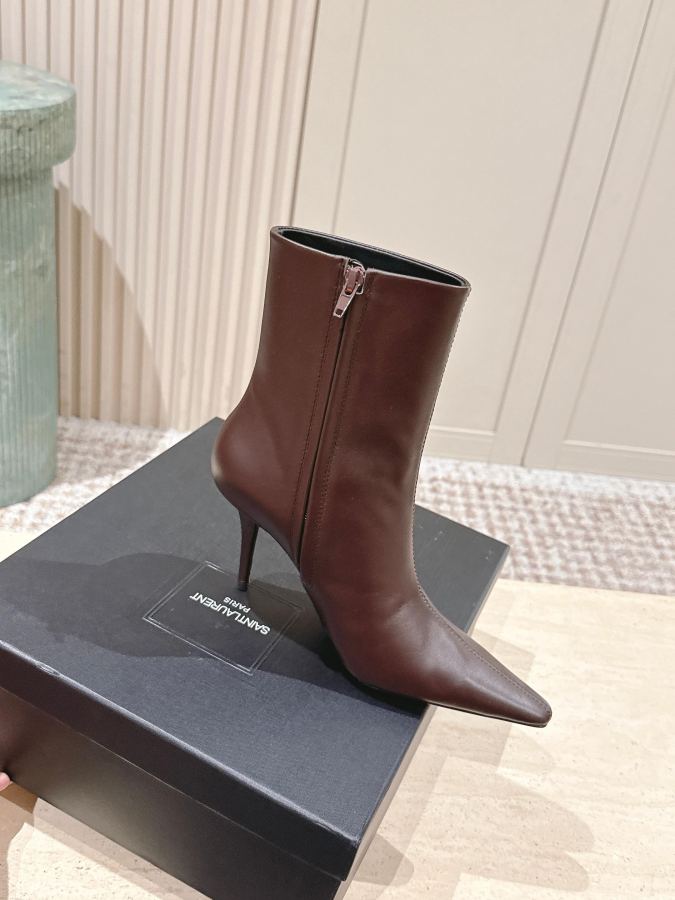 YSL women's shoes YSL Yvette Saint Laurent logo — 1:1 Replica — photo 4