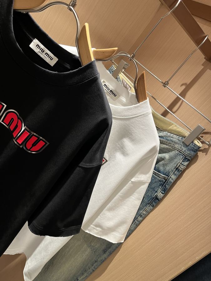MIUMIU men MIUMIU 2026 New T, logo, logo!.:M-3 XL — 1:1 Replica For Sale — photo 2