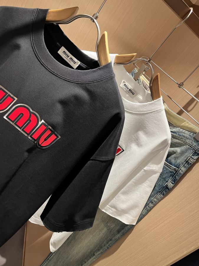 MIUMIU men MIUMIU 2026 New T, logo, logo!.:M-3 XL — 1:1 Replica For Sale — photo 8