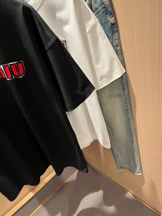 MIUMIU men MIUMIU 2026 New T, logo, logo!.:M-3 XL — 1:1 Replica For Sale — photo 7
