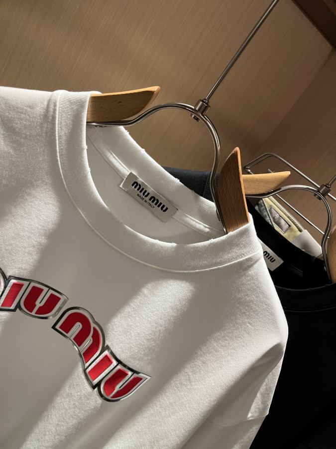 MIUMIU men MIUMIU 2026 New T, logo, logo!.:M-3 XL — AAA Quality Replica — photo 5