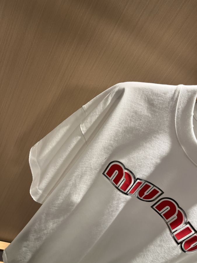 MIUMIU men MIUMIU 2026 New T, logo, logo!.:M-3 XL — AAA Quality Replica — photo 6