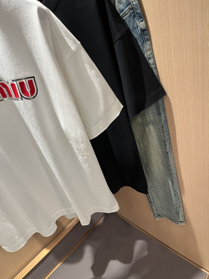 MIUMIU men MIUMIU 2026 New T, logo, logo!.:M-3 XL — AAA Quality Replica — photo 7