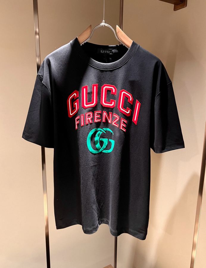 Gucci men Gucc* 2026 New T 2025 T 100% logo M-3 XL — AAA Quality Replica — photo 2
