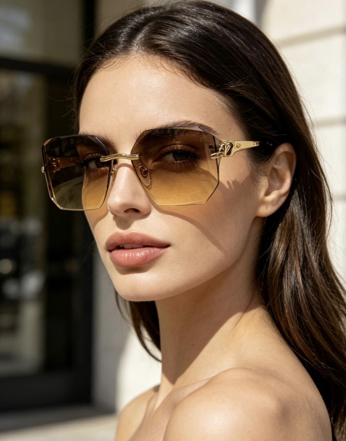 Cartier sunglasses Cartie* MODEL CT02040 O SIZE 60 17-135 — AAA Quality Replica — photo 5