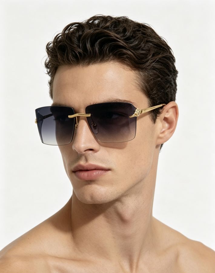 Cartier sunglasses Cartie* MODEL CT02040 O SIZE:60 17-135 — Premium Replica — photo 9