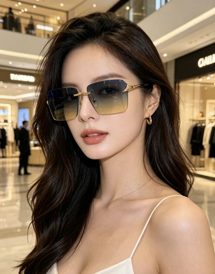 Cartier sunglasses Cartie* MODEL CT02040 O SIZE:60 17-135 — Premium Replica — photo 5