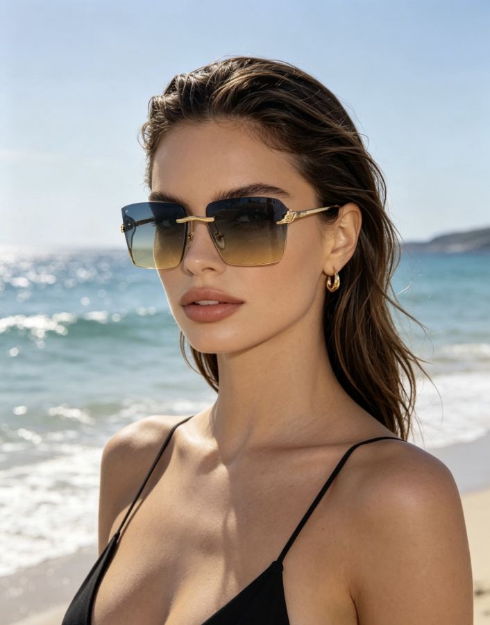 Cartier sunglasses Cartie* MODEL CT02040 O SIZE:60 17-135 — Premium Replica — photo 4
