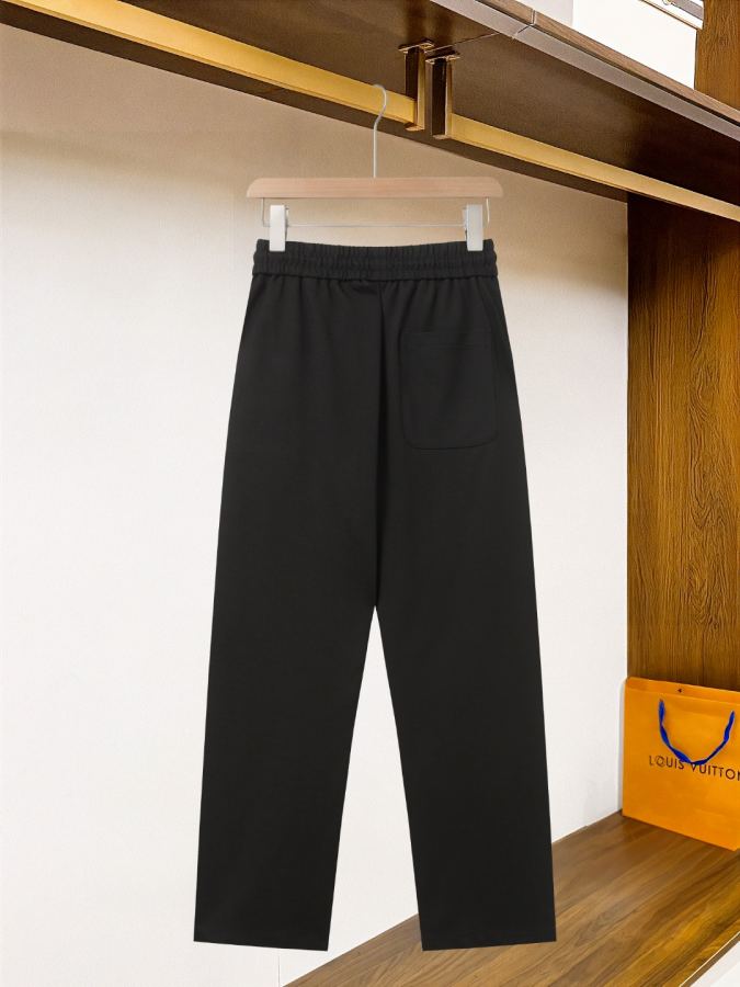 Valentino men 2025ss early spring New elastic band casual pants, counter-customized fabrics with — AAA Quality Replica — photo 2