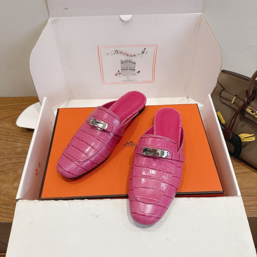 Hermes damesko Hermes. flade hjemmesko