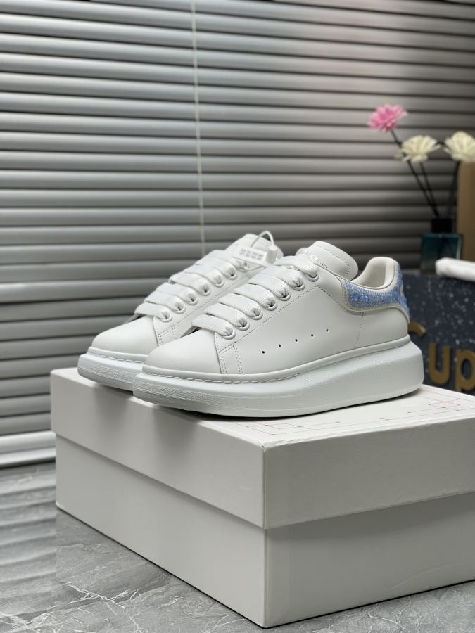 Alexander Mc Queen Women's Shoes Factory ¥ ( Top version produced in Dongguan ) (Blue diamond tail) — 1:1 Replica For Sale