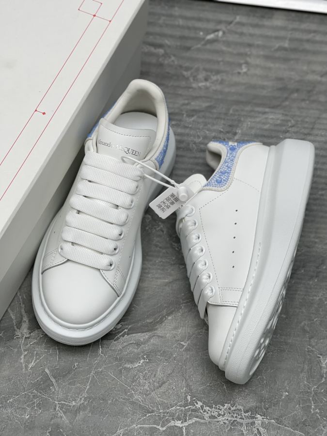 Alexander Mc Queen Women's Shoes Factory ¥ ( Top version produced in Dongguan ) (Blue diamond tail) — 1:1 Replica For Sale — photo 8