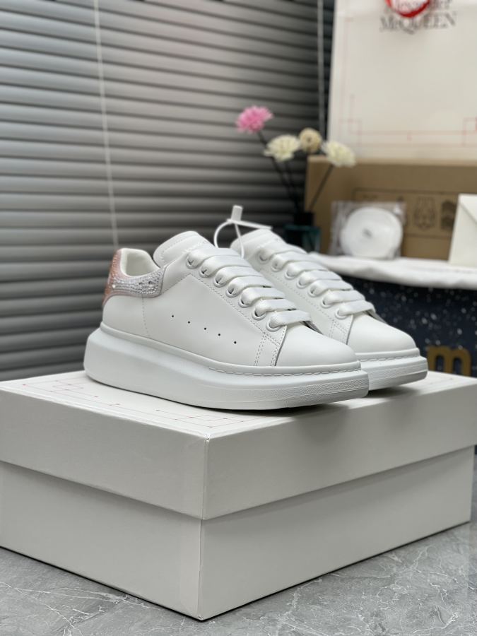 Alexander Mc Queen Women's Shoes Factory ¥ ( The top version produced in Dongguan ) (Pink and white — AAA Quality Replica — photo 2