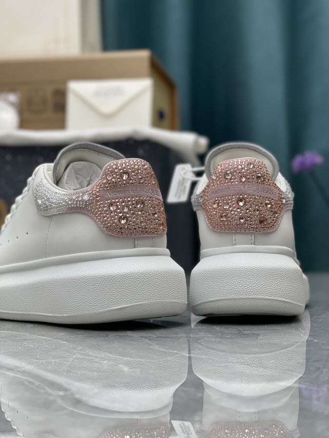 Alexander Mc Queen Women's Shoes Factory ¥ ( The top version produced in Dongguan ) (Pink and white — AAA Quality Replica — photo 4