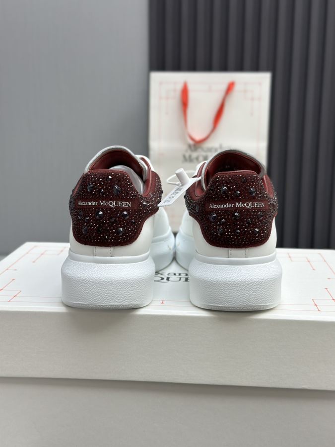 Alexander Mc Queen Women's Shoes Factory ¥ ( The top version produced in Dongguan ) (Pink and white — 1:1 Replica — photo 7