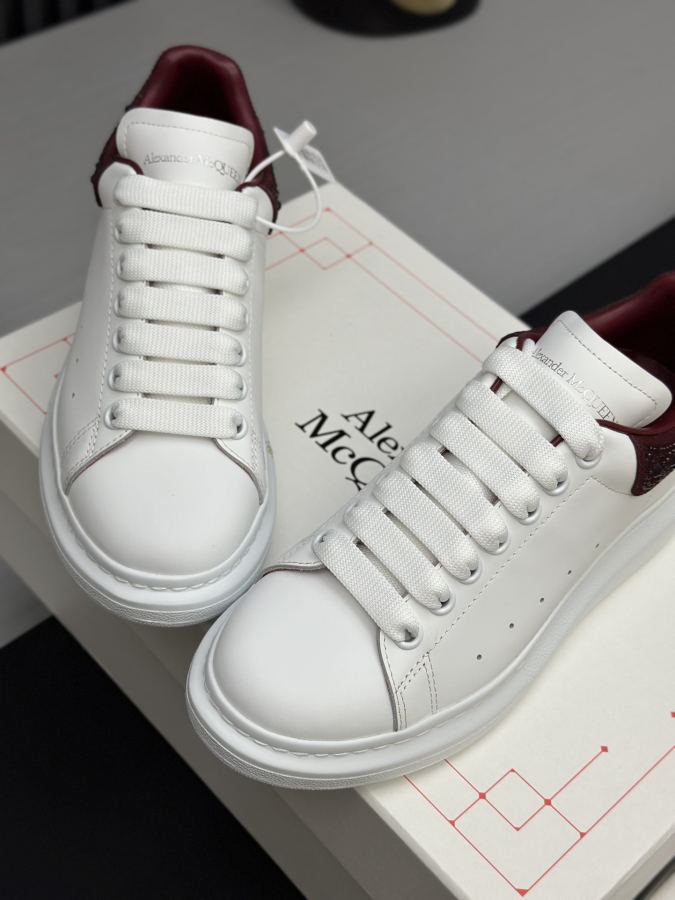 Alexander Mc Queen Women's Shoes Factory ¥ ( The top version produced in Dongguan ) (Pink and white — 1:1 Replica — photo 5