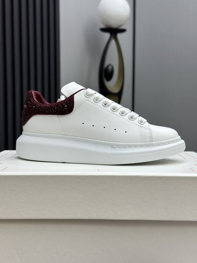 Alexander Mc Queen Women's Shoes Factory ¥ ( The top version produced in Dongguan ) (Pink and white — 1:1 Replica — photo 9