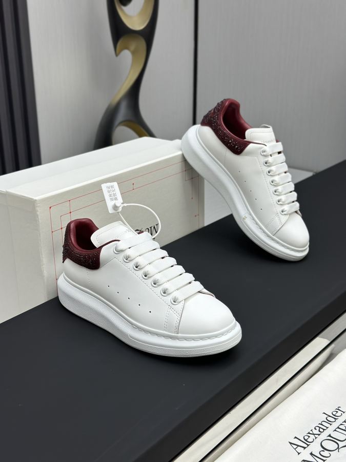 Alexander Mc Queen Women's Shoes Factory ¥ ( The top version produced in Dongguan ) (Pink and white — 1:1 Replica — photo 3