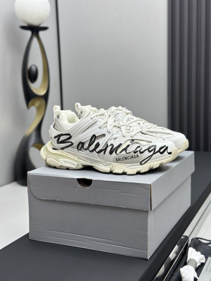 Balenciaga Women's Shoes 3.0 Balenciaga X adidas Sneaker Tess s.Gomma MAILLE WHITE/ORANGE 35 — 1:1 Replica For Sale — photo 2