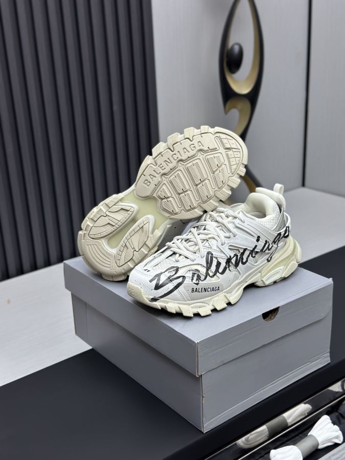 Balenciaga Women's Shoes 3.0 Balenciaga X adidas Sneaker Tess s.Gomma MAILLE WHITE/ORANGE 35 — 1:1 Replica For Sale — photo 6