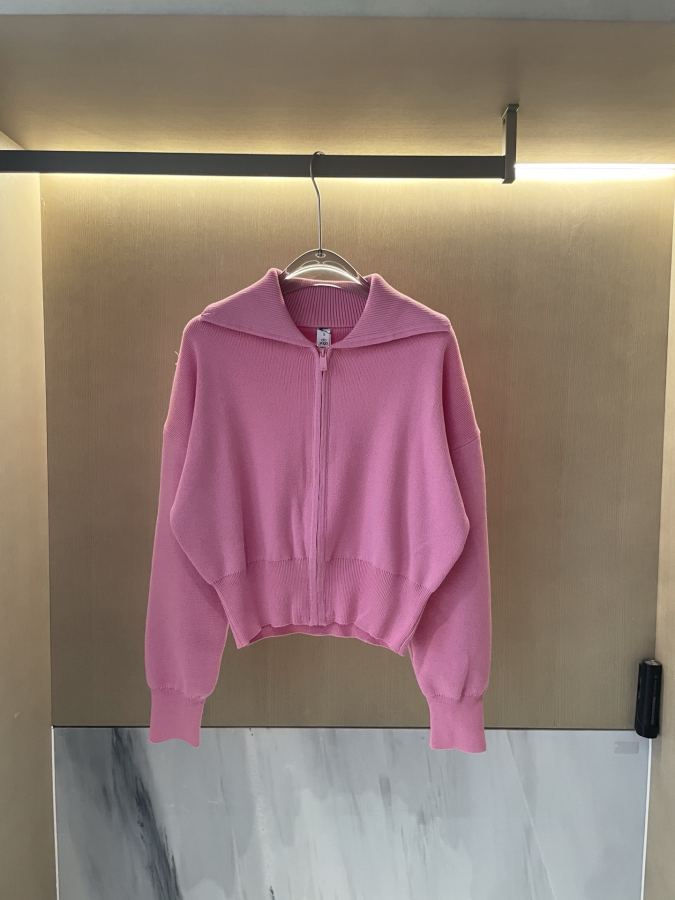 Alo Long sleeve autumn and winter New lapel sweater cardigan, multi-color casual and simple V-neck — AAA Quality Replica — photo 5
