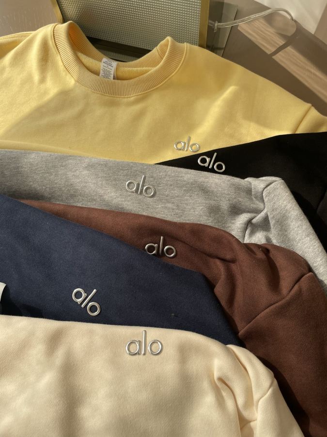 Alo Long sleeve Made of terry material, you can wear it in spring, summer and autumn! — 1:1 Replica — photo 4
