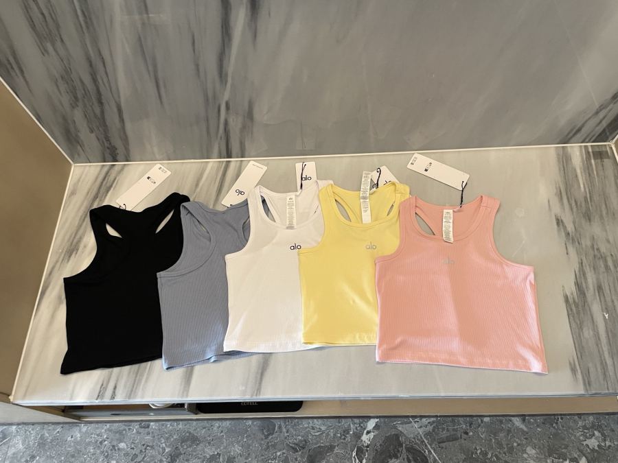 Alo Tank Top Alo Women's Sleeveless Ribbed Fit Tank Top — Premium Replica — photo 9