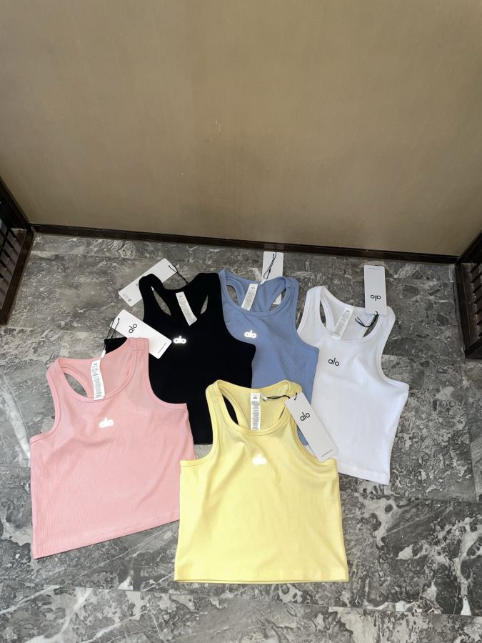 Alo Tank Top Alo Women's Sleeveless Ribbed Fit Tank Top — Premium Replica — photo 5