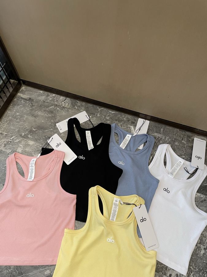 Alo Tank Top Alo Women's Sleeveless Ribbed Fit Tank Top — Premium Replica — photo 6