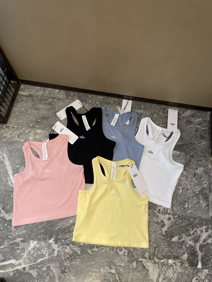 Alo Tank Top Alo Women's Sleeveless Ribbed Fit Tank Top — Premium Replica — photo 4