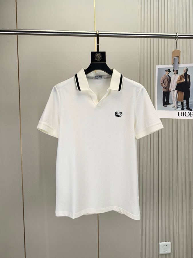MIUMIU men Miu 2026 New Polo T logo M-4 XL 200 ) — Premium Replica — photo 2