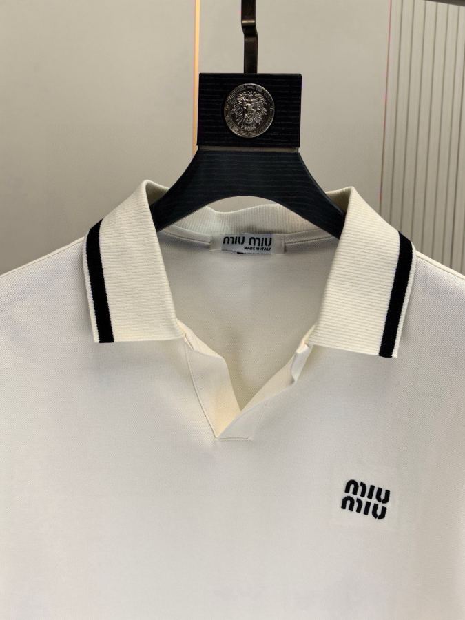 MIUMIU men Miu 2026 New Polo T logo M-4 XL 200 ) — Premium Replica — photo 5