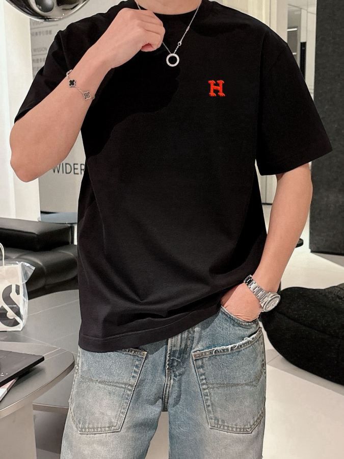 Hermes Men Hermes logo 95% +5% logo S-XXL 173cm 140 M 200 — AAA Quality Replica — photo 3