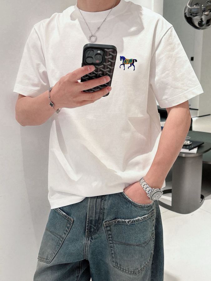 Hermes Men Hermes logo 95% +5% logo S-XXL 173cm 140 M 200 — 1:1 Replica For Sale — photo 3