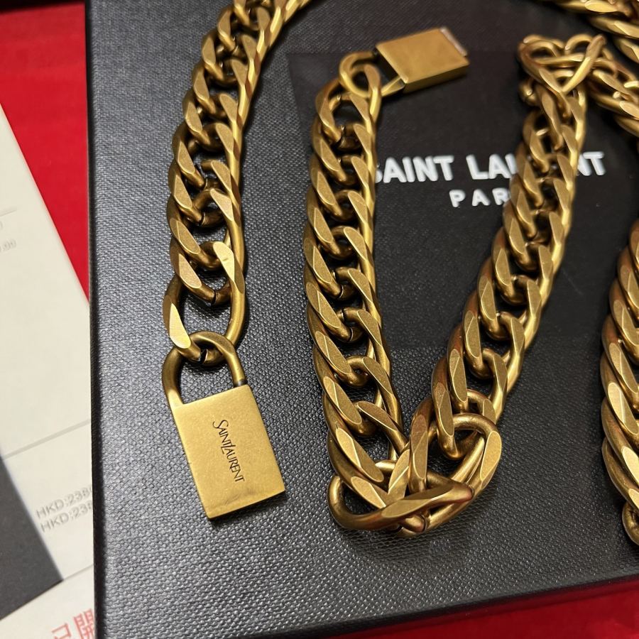 YSL belt Saint Laurent | YSL waist chain fashionable must-have — 1:1 Replica — photo 2
