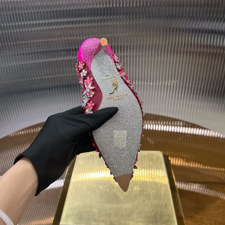 Rene Caovilla women's shoes Rᴇɴᴇ Cᴀᴏᴠɪʟʟᴀ | 2026s𝐒 HAUTE COUTURE Series ℡〰 — 1:1 Replica — photo 9