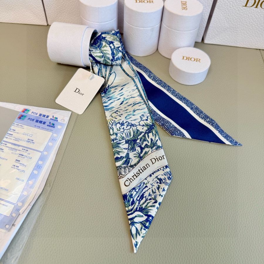 Dior scarf Dior Rêve d'Infini Christian Dior 6 X100cm 100% # — AAA Quality Replica — photo 7