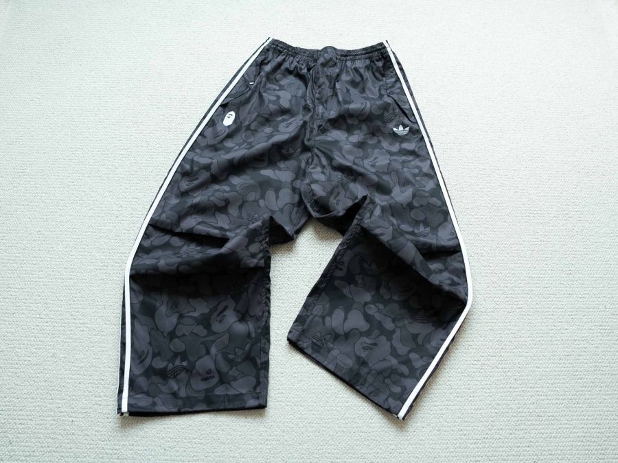 Bape Clothes Adidas Originals × BAPE 26 New Arrival JACQUARD JOGGERS — 1:1 Replica