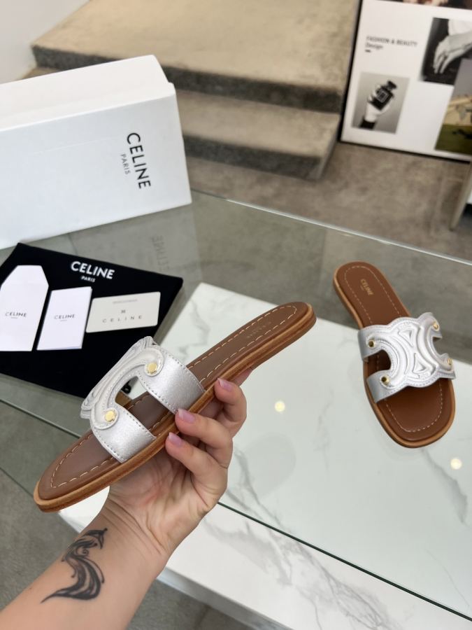CELINE women's shoes Genuine leather sole, rubber outsole — 1:1 Replica For Sale — photo 8
