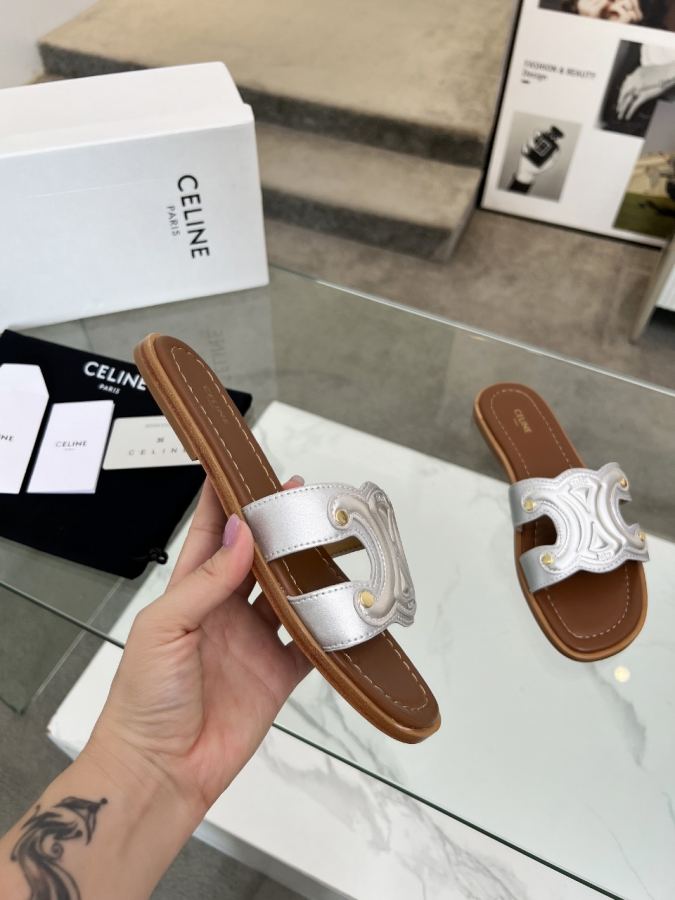 CELINE women's shoes Genuine leather sole, rubber outsole — 1:1 Replica For Sale — photo 7