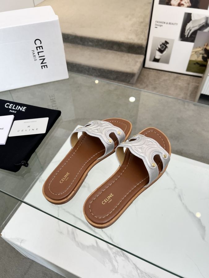CELINE women's shoes Genuine leather sole, rubber outsole — 1:1 Replica For Sale — photo 4