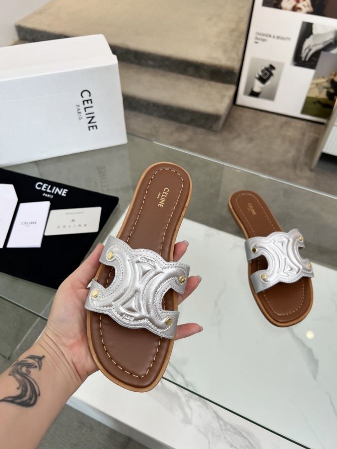 CELINE women's shoes Genuine leather sole, rubber outsole — 1:1 Replica For Sale — photo 5