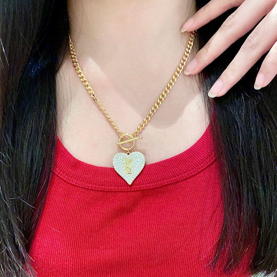 Saint Laurent Jewelry New YSL logo Yves Saint Laurent 1961 — 1:1 Replica