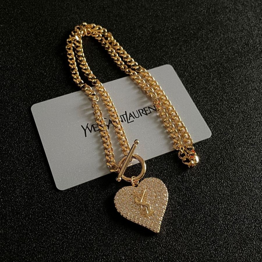 Saint Laurent Jewelry New YSL logo Yves Saint Laurent 1961 — 1:1 Replica — photo 9