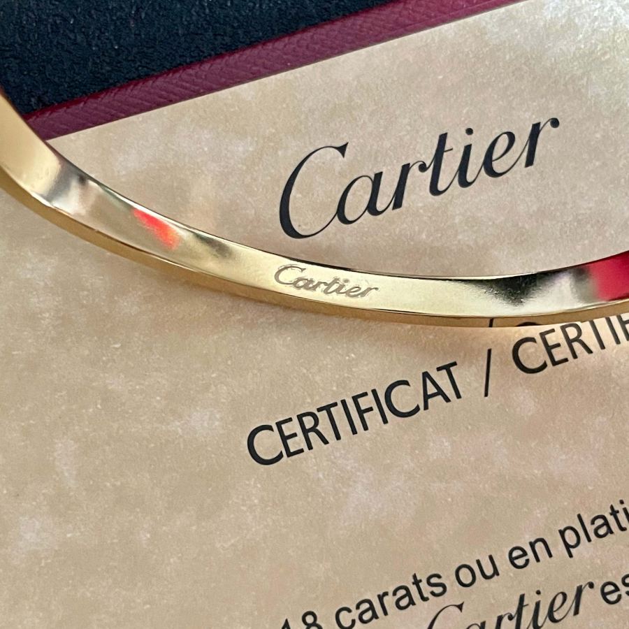Cartier Jewelry Cartier 18k logo 360 — 1:1 Replica — photo 7