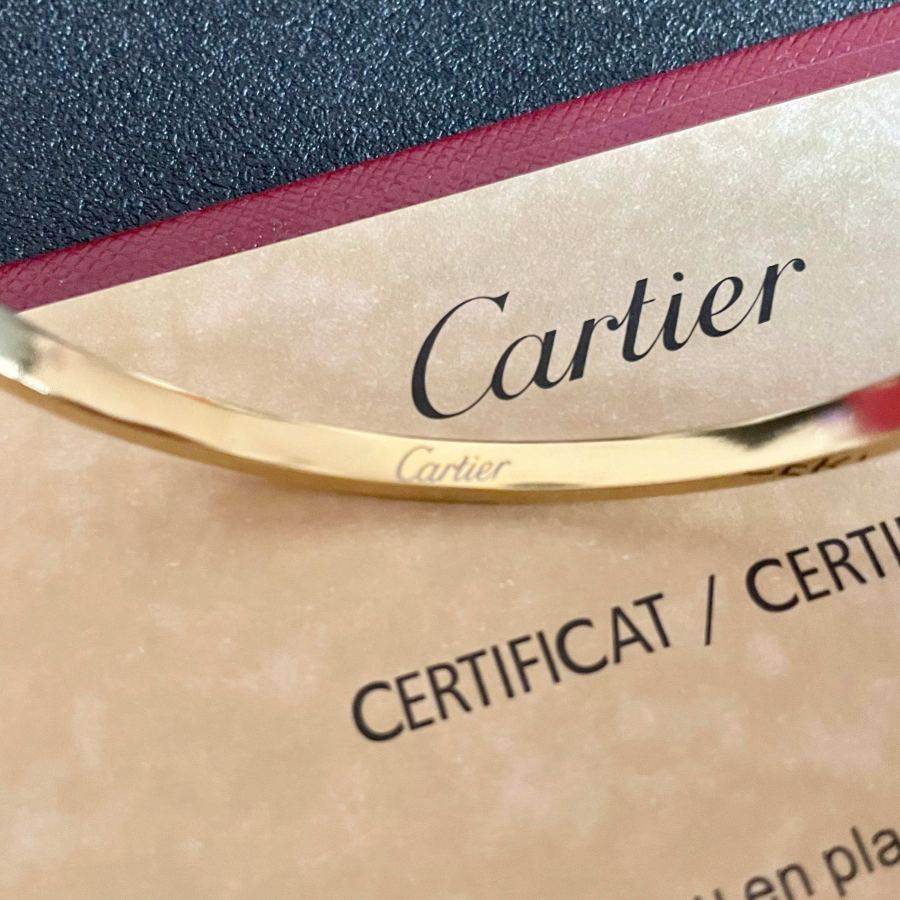 Cartier Jewelry Cartier 18k logo 360 — 1:1 Replica — photo 7